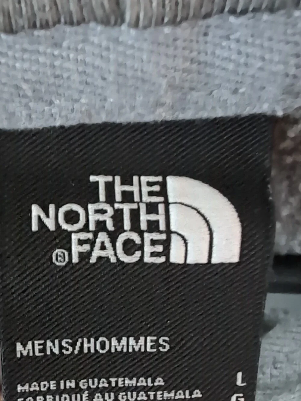 The North Face Men's TNF Bear Pullover Hoodie Grey Large NF0A5J93